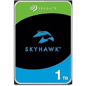 SEAGATE SKYHAWK 1TB 5400RPM 256MB SATA3 ST1000VX013 7/24 HDD