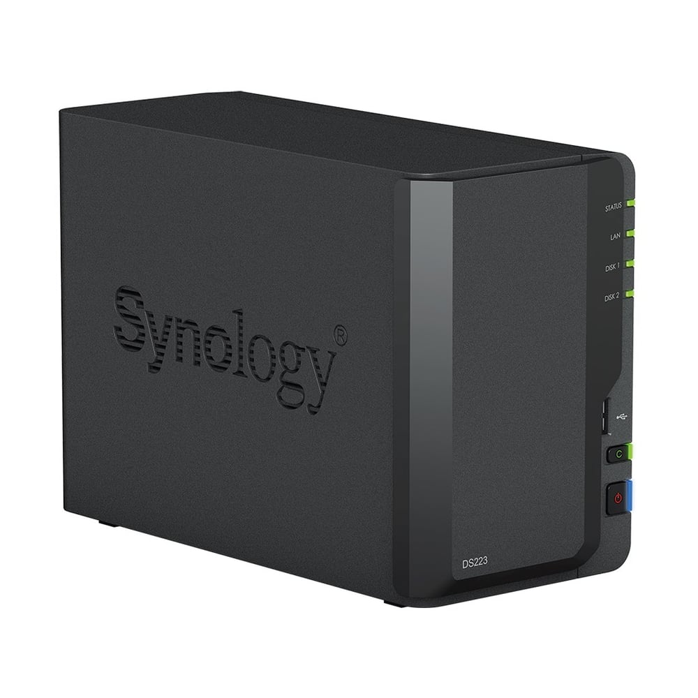 SYNOLOGY DS223 2 BAY 1xGLAN NAS DEPOLAMA ÜNİTESİ