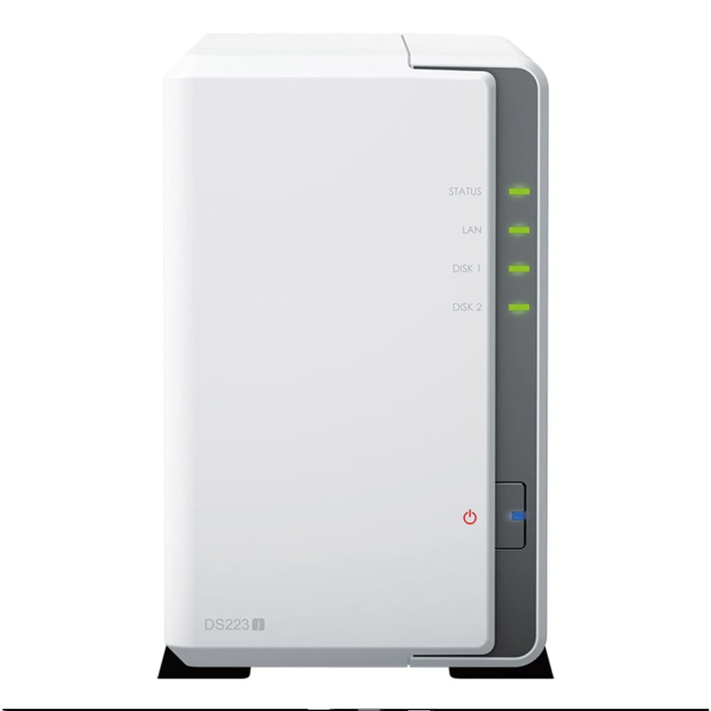SYNOLOGY DS223J 2 BAY 1xGLAN NAS DEPOLAMA ÜNİTESİ