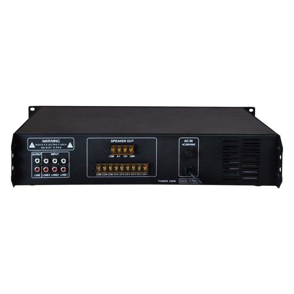WESTA WM-2350U 350W 6 BÖLGELİ MIXER AMFI