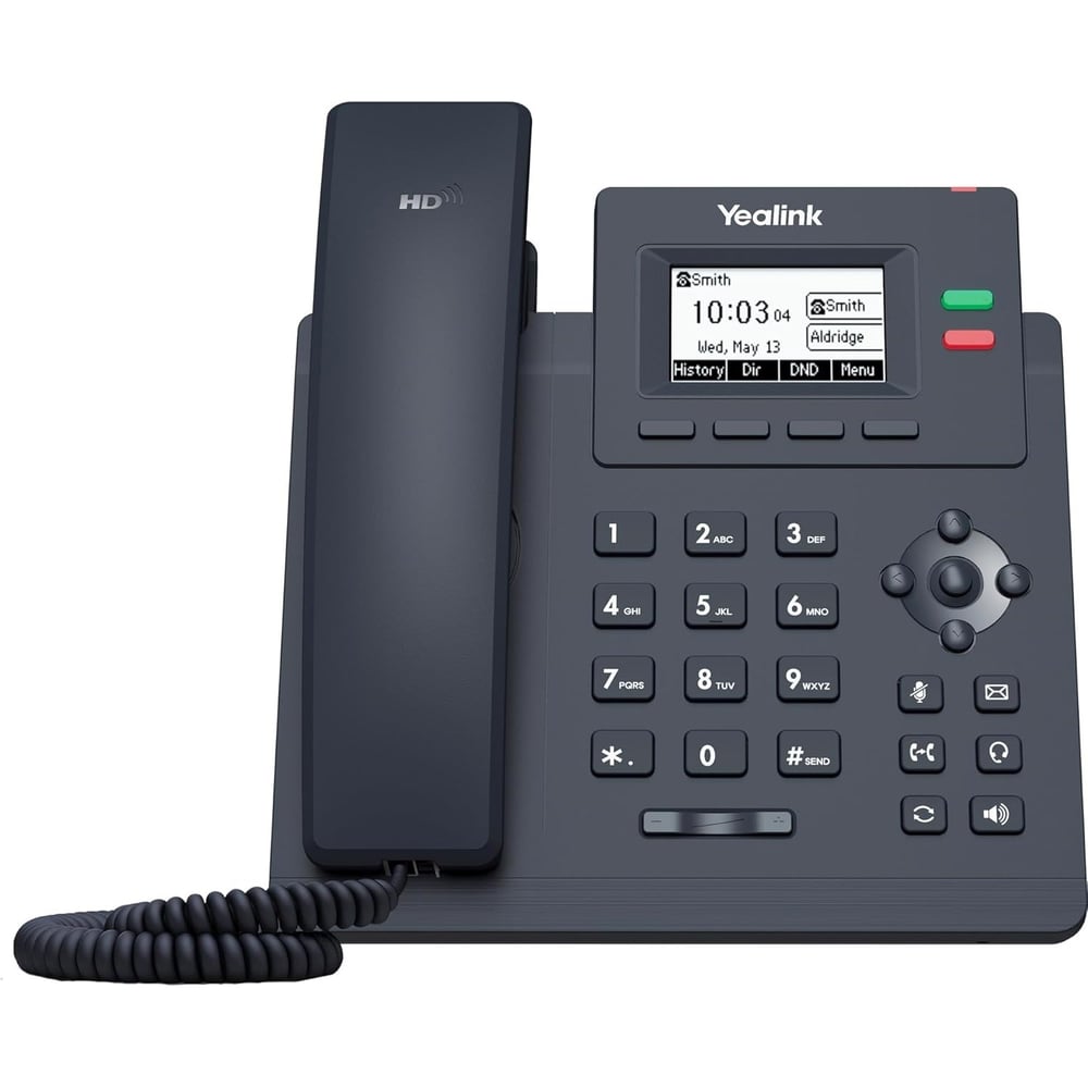 YEALINK SIP-T31P SİYAH POE IP TELEFON