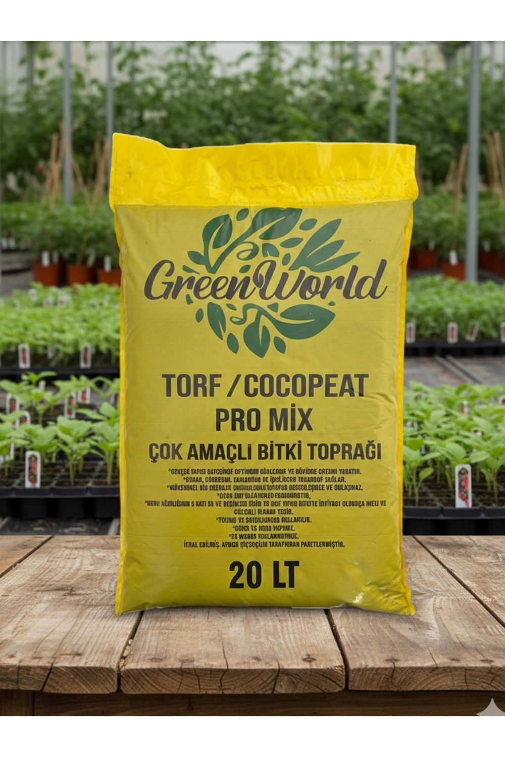 20 Litre Ithal Çok Amaçlı Bitki Toprağı Torf Cocopeat Ponza Taşı - Kokopit Özel Karışım Saksı Harcı