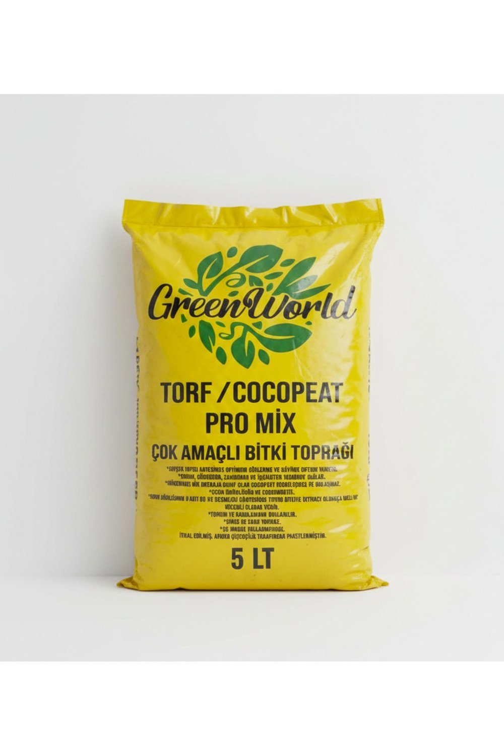 5 Litre Ithal Çok Amaçlı Bitki Toprağı Torf Cocopeat Ponza Taşı- Kokopit Özel Karışım Saksı Harcı