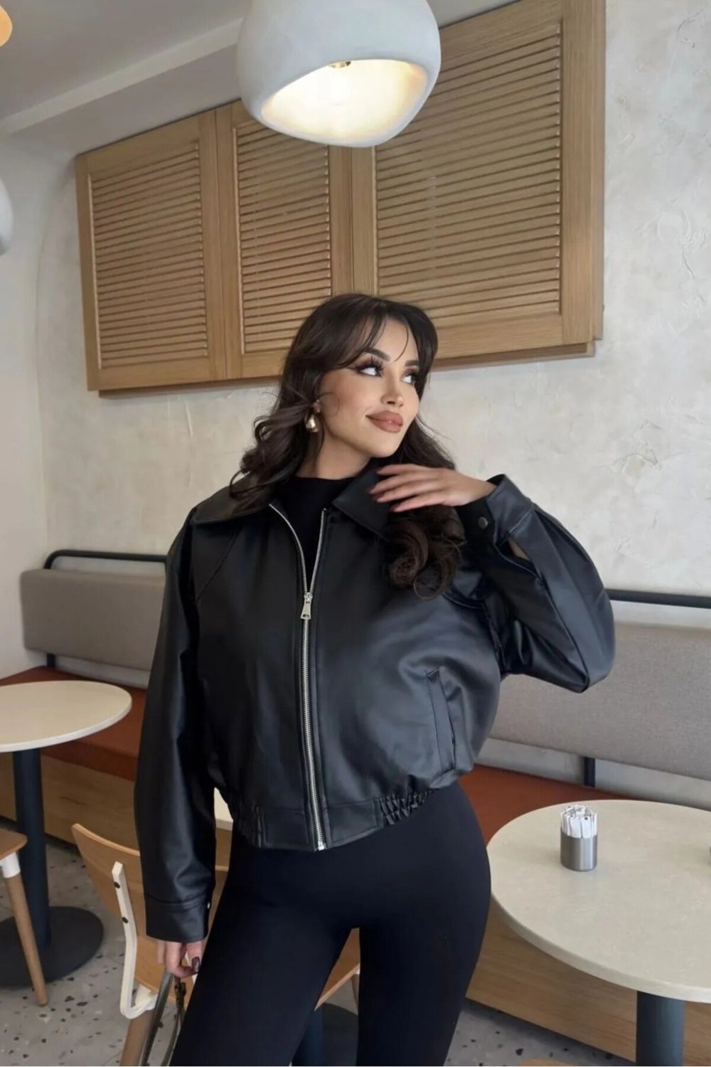 Kadın Deri Ceket