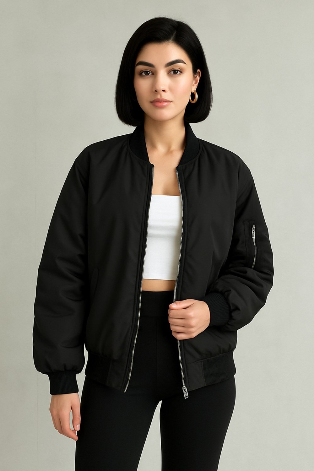 Unisex Bomber Ceket