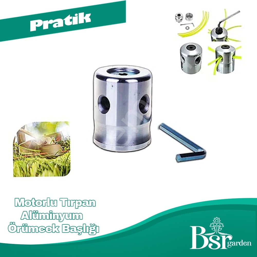 Bsr Mühendislik Motorlu Tırpan Örümcek Başlığı Tüm Markalara Uyumlu ( Allen Hediyeli )