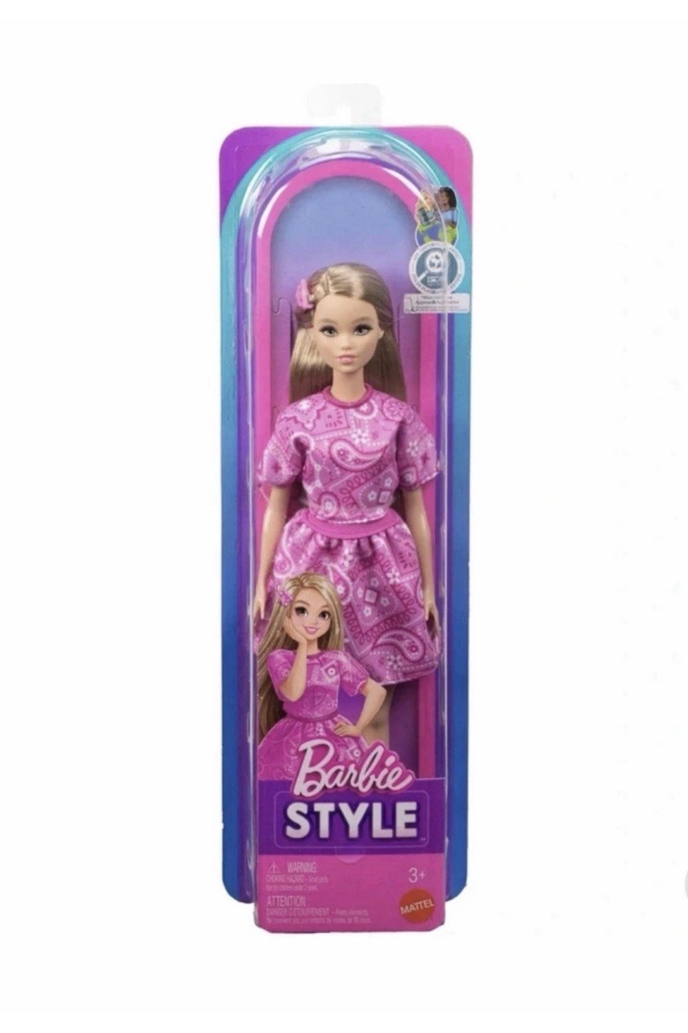 ® Büyüleyici Parti Bebekleri (Fashionistas) - Pink Paisley JJN62