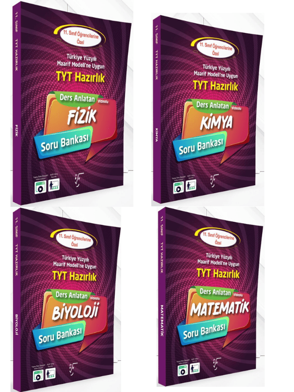 11.SINIFA GEÇENLER İÇİN MAARİF MODELİ TYT HAZIRLIK SET SORU BANKASI