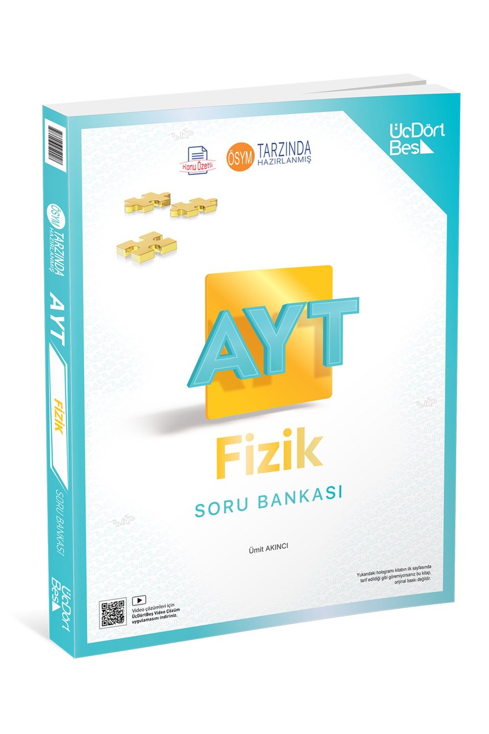 345 - AYT Fizik Soru Bankası - GÜNCEL BASKI