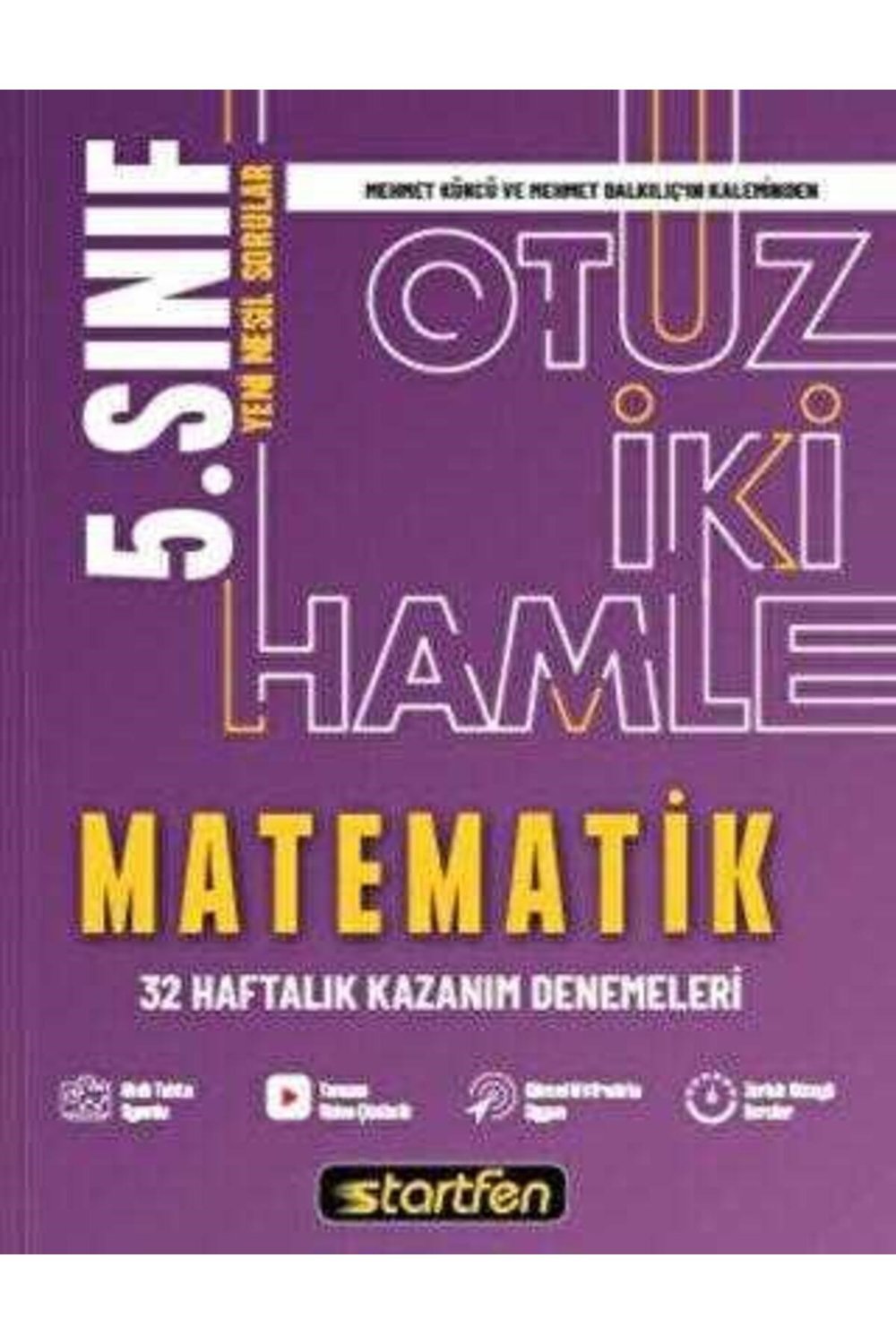 5. Sınıf - Matematik 32 Hamle Kazanım Denemeleri