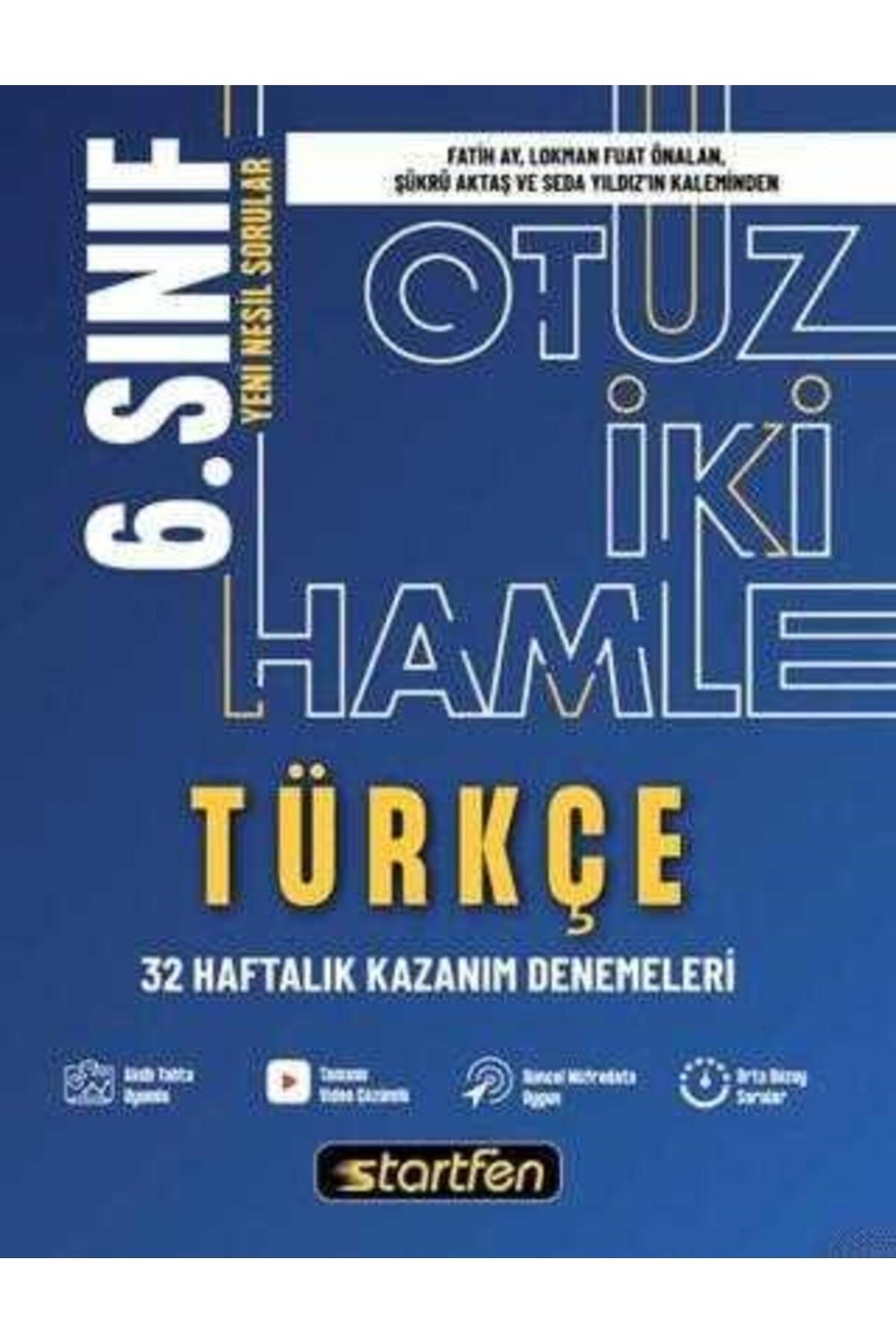 6. Sınıf Türkçe 32 Haftalık Kazanım Denemeleri