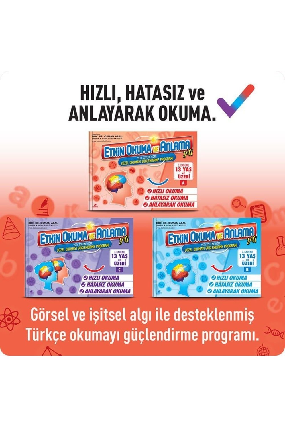 Adeda Etkin Okuma Ve Anlama Seti - 3.kademe