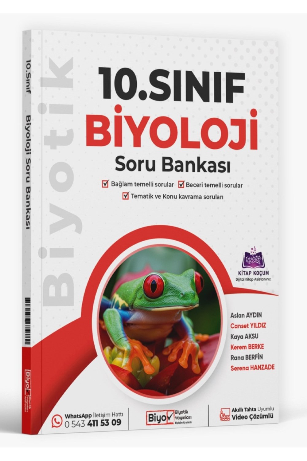 Biyotik Yayınları 10. Sınıf Biyoloji Soru Bankası 2027