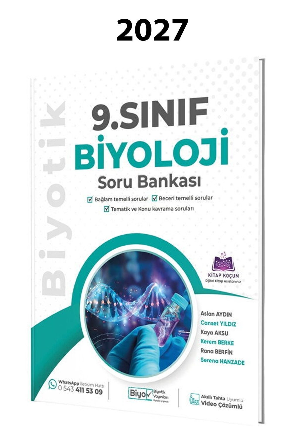 Biyotik Yayınları 9. Sınıf Biyoloji Soru Bankası 2027