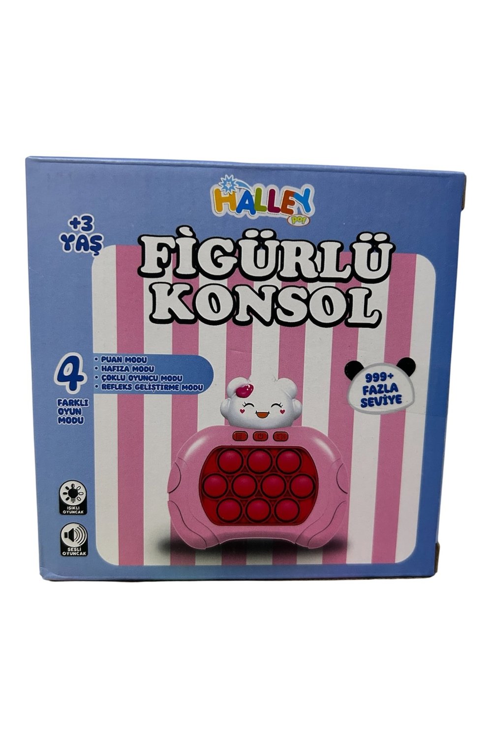 Kedi Figürlü Konsol Oyuncak Hafıza Geliştiren Popitli Oyun