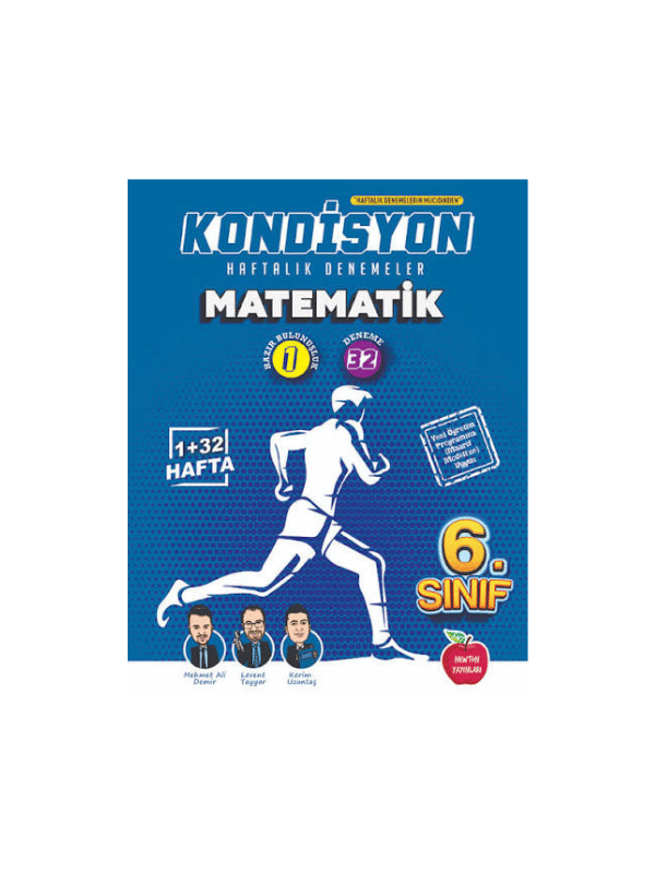 Newton 6.Sınıf Kondisyon Matematik Haftalık Kazanım Denemeleri 33 Hafta