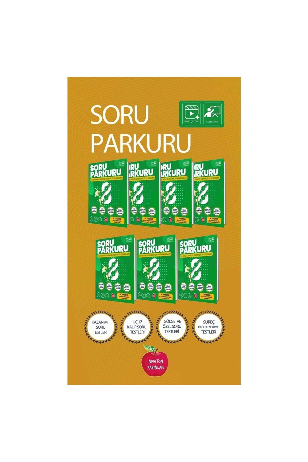Newton 8. Sınıf T.C. İnkılap Tarihi Soru Parkuru Set
