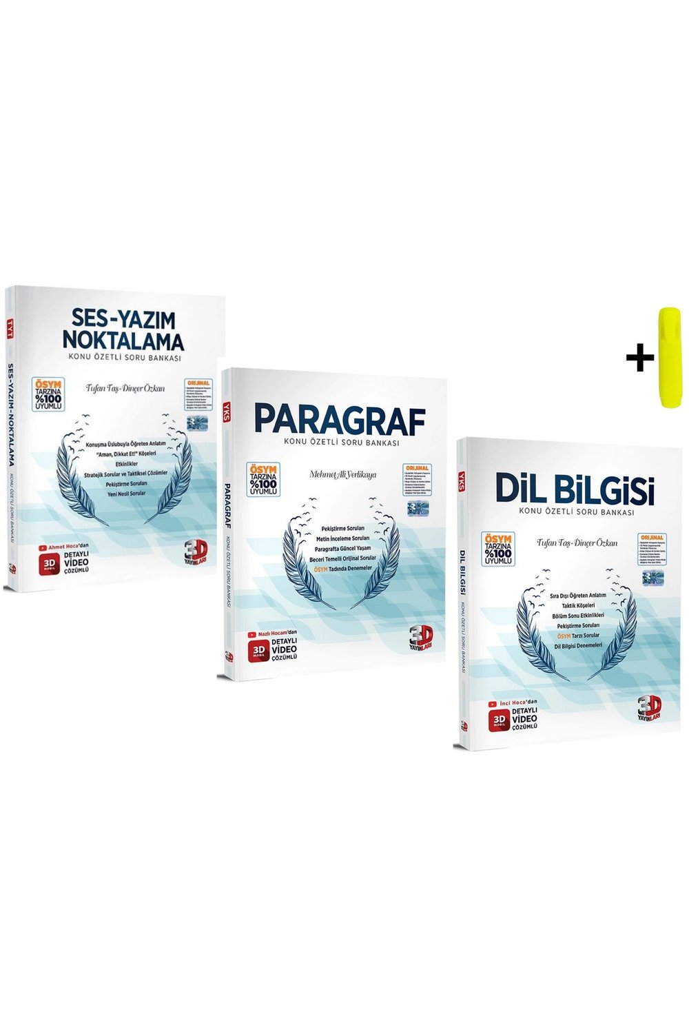 Paragraf Dil Bilgisi Ses-Yazım Noktalama Konu Özetli Soru Bankası Seti