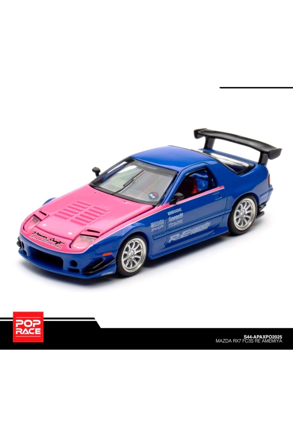 Race S44 Mazda RX-7 FC3S RE AMEMIYA - Race S44 APAxpo2025 (Kapalı Jelatinli)