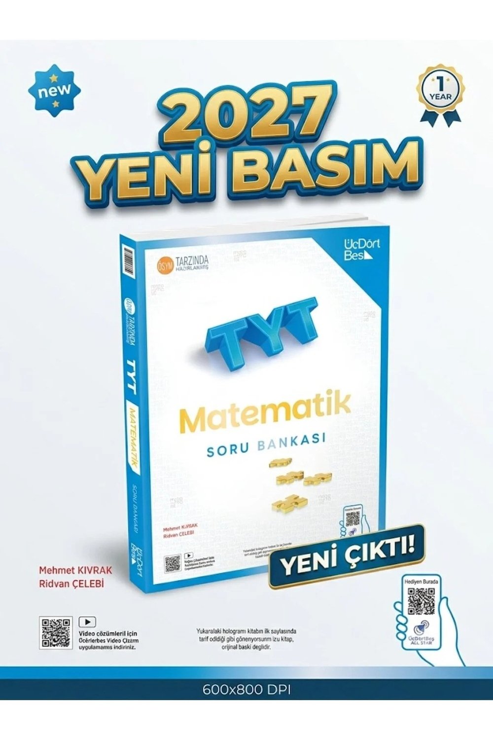TYT MATEMATİK 2027 YKS YENİ BASIM