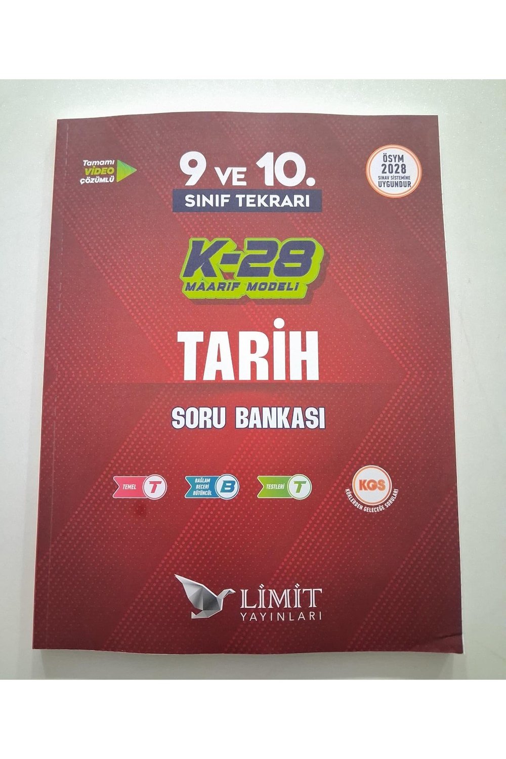 TYT TARİH SORU BANKASI 9. VE 10.SINIF TEKRARI K-28 MAARİF MODEL