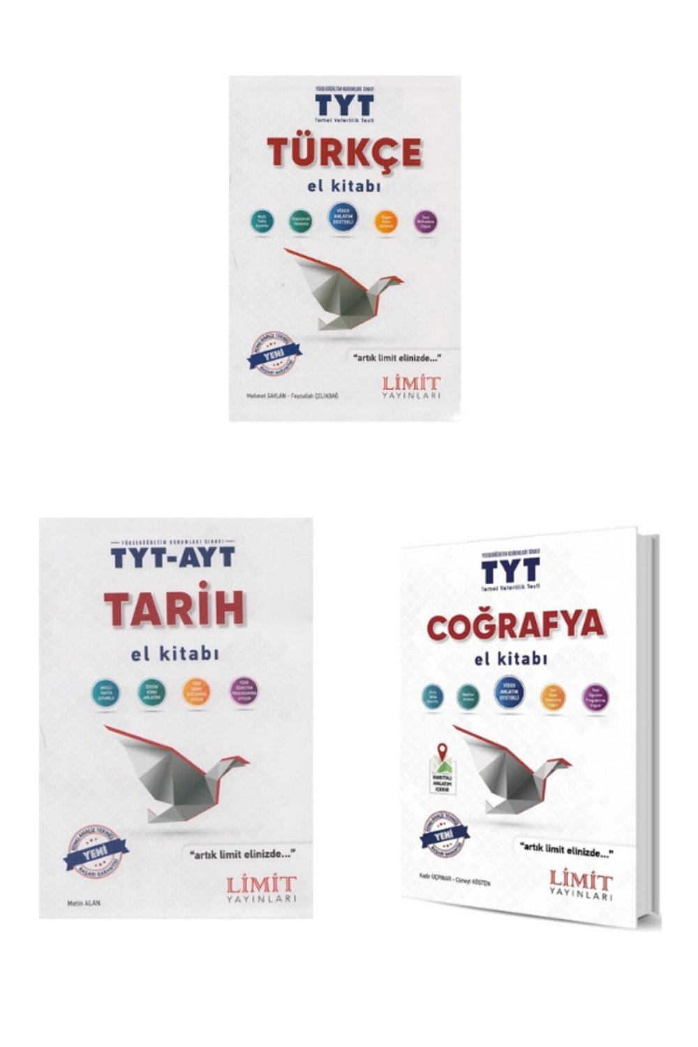 Tyt Türkçe Tyt Coğrafya Tyt-Ayt Tarih üçlü set