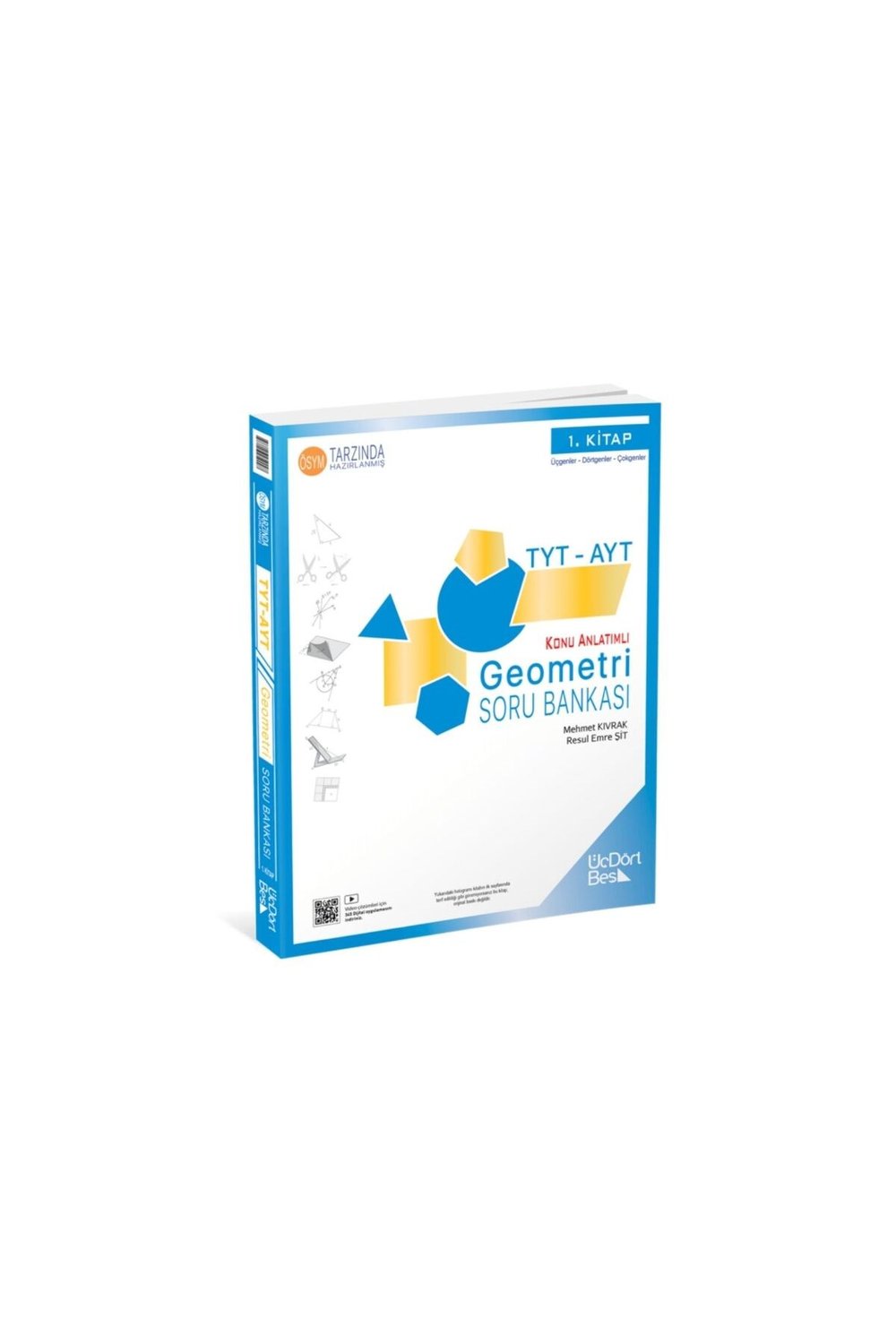 Üç Dört Beş Tyt Geometri 1. Kitap Soru Bankası-h1