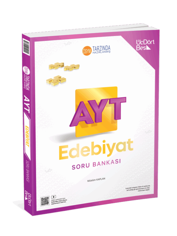 ÜÇDÖRTBEŞ AYT Edebiyat Soru Bankası