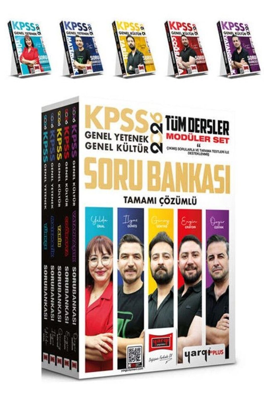 Yargı 2026 Kpss Gy-gk Tüm Dersler Tamamı Çözümlü Modüler Soru Bankası Seti