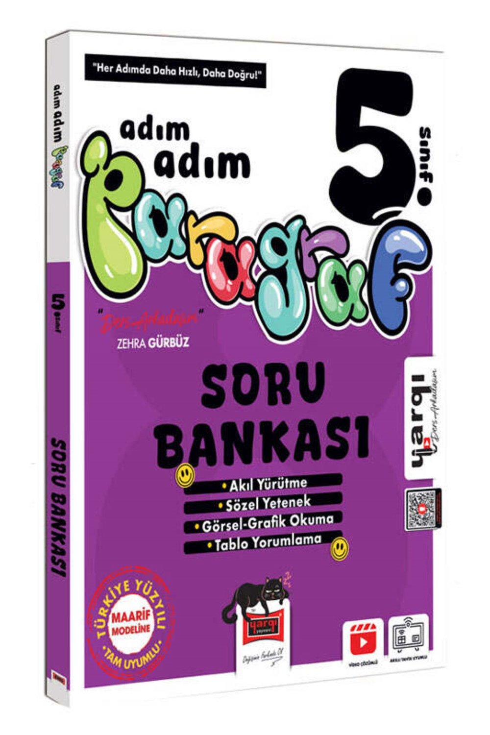 Yargı Ders Arkadaşım 5.Sınıf Adım Adım Paragraf Soru Bankası