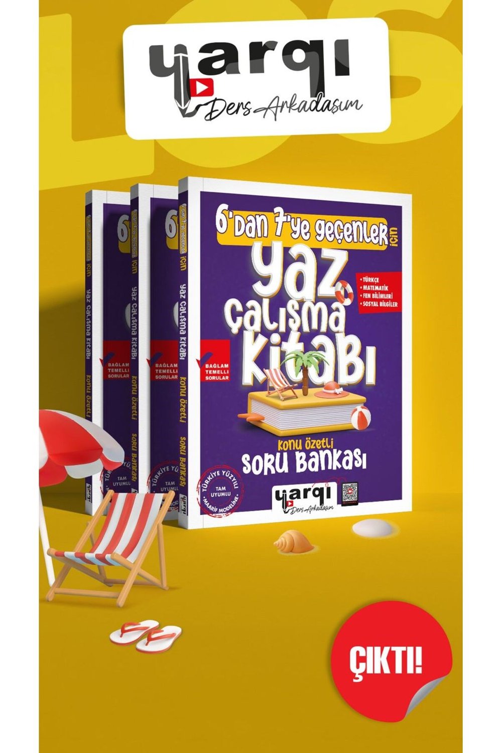 Yargı Ders Arkadaşım 6dan 7ye Geçenler İçin Yaz Çalışma Kitabı