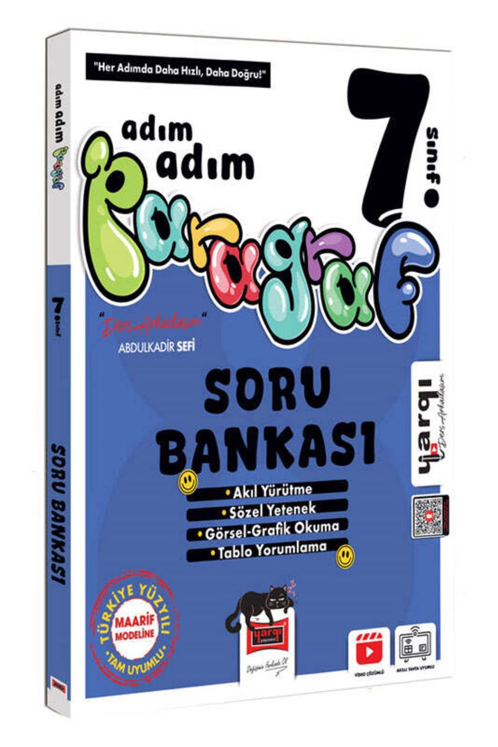 Yargı Ders Arkadaşım 7.Sınıf Adım Adım Paragraf Soru Bankası