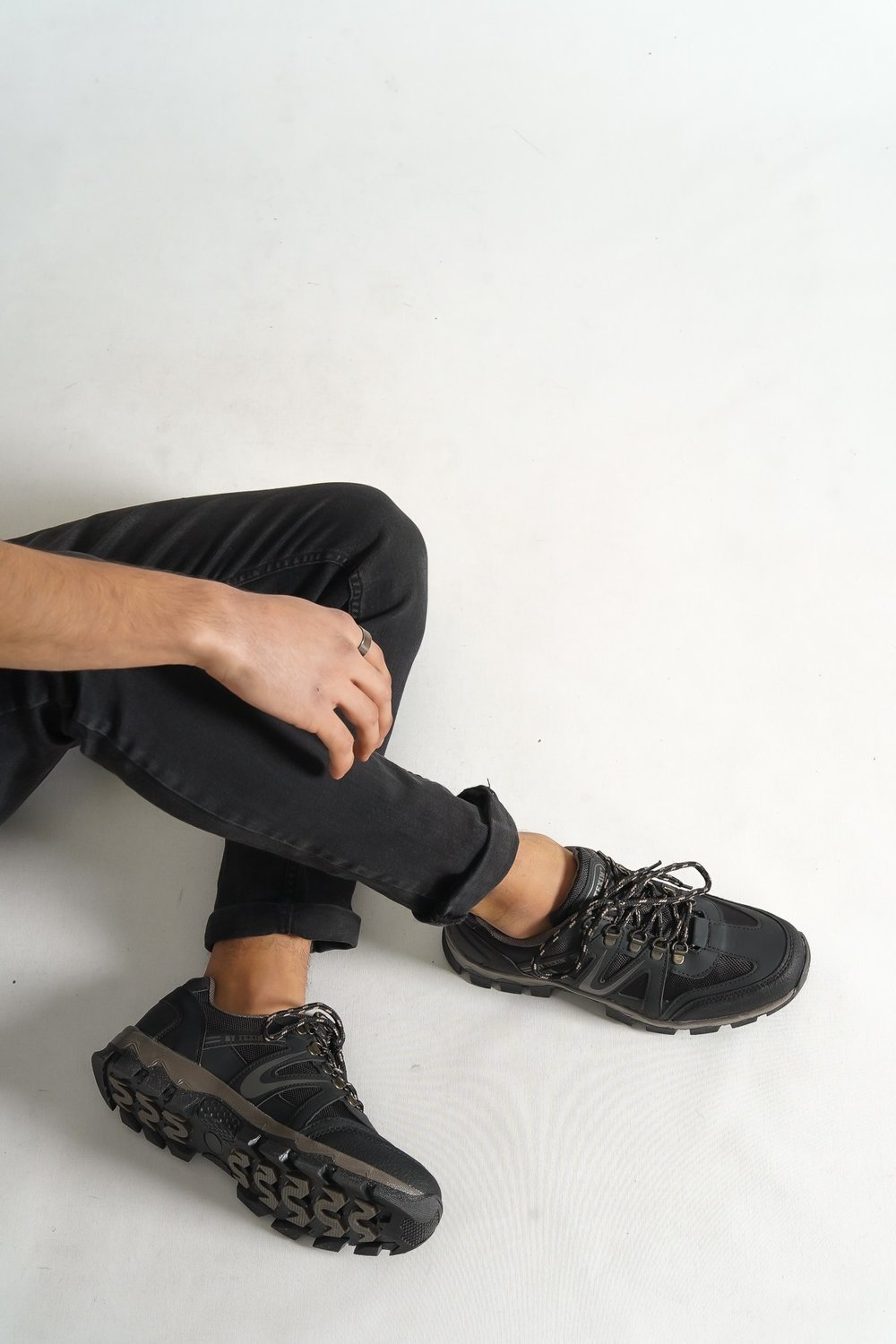 Outdoor Trekking Spor Erkek Ayakkabı Siyah Renk