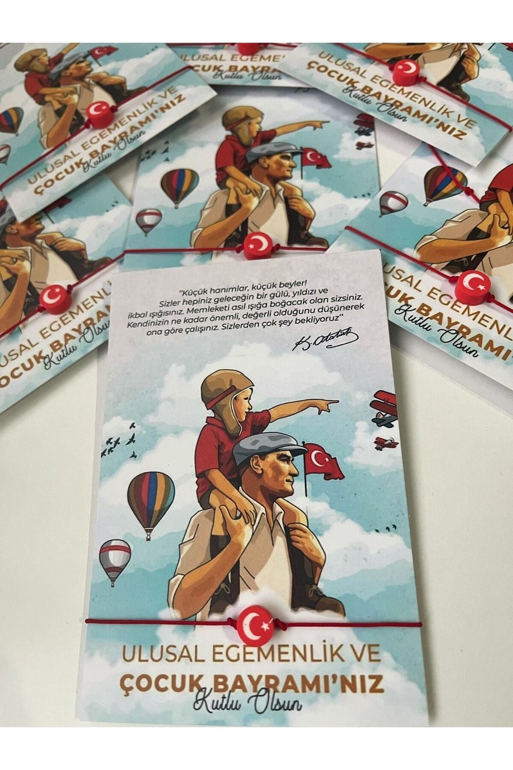 Ay Yıldız, Türk Bayraklı, 23 Nisan Çocuk Hediyesi 10'lu