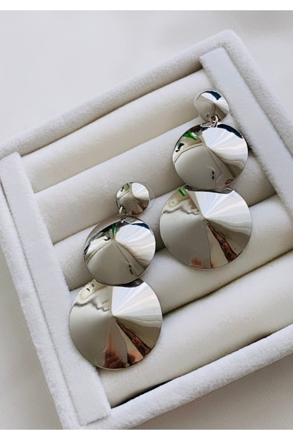 İthal Uzun Tasarım Küpe (6 cm)
