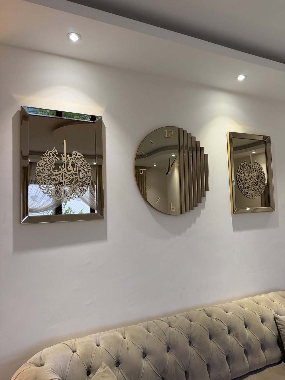 YARIMAY MODEL DUVAR SAAT VE FELAK NAS SURESİ