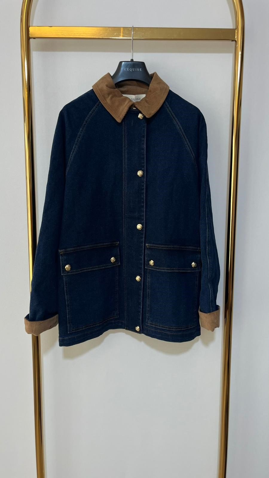 EXQUISE Kaelin Denim Ceket