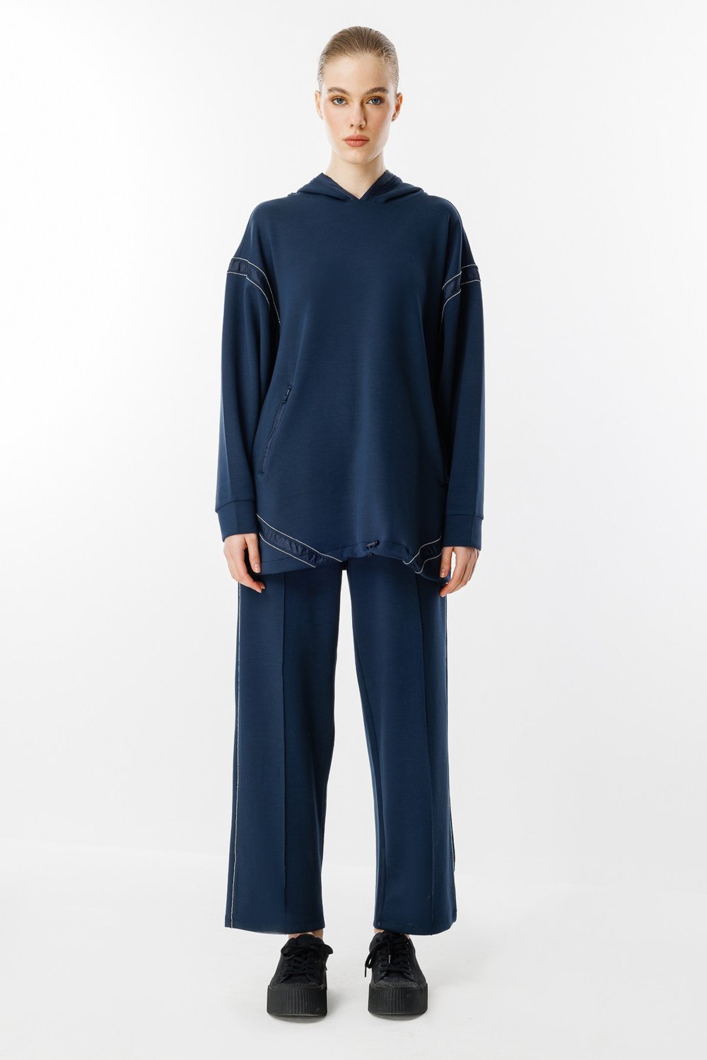 GHİSA Taş Detaylı Sweatshirt Pantolon Takım