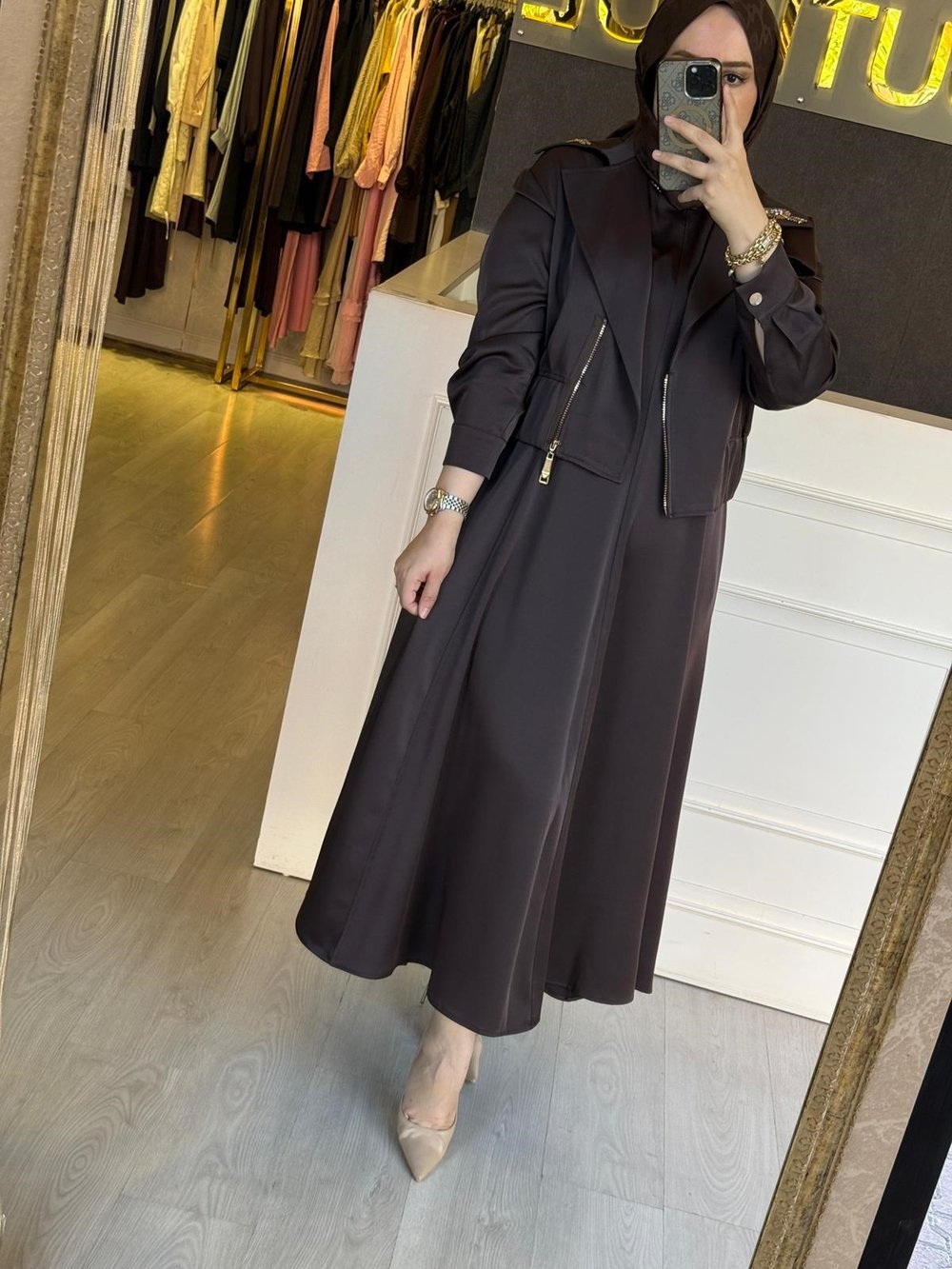 MISSEMRAMISS LAYER İÇ ELBİSE CEKET TAKIM