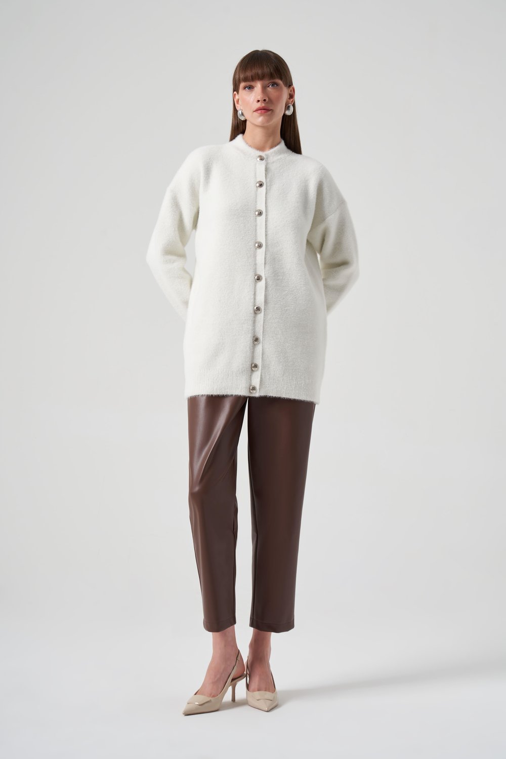NUSS Basic Angora Hırka