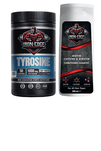 L-Tyrosine (TİROZİN) 500 Mg 100 Tablet + Şampuan(Per Servıngs 1000 Mg) 50 Servis