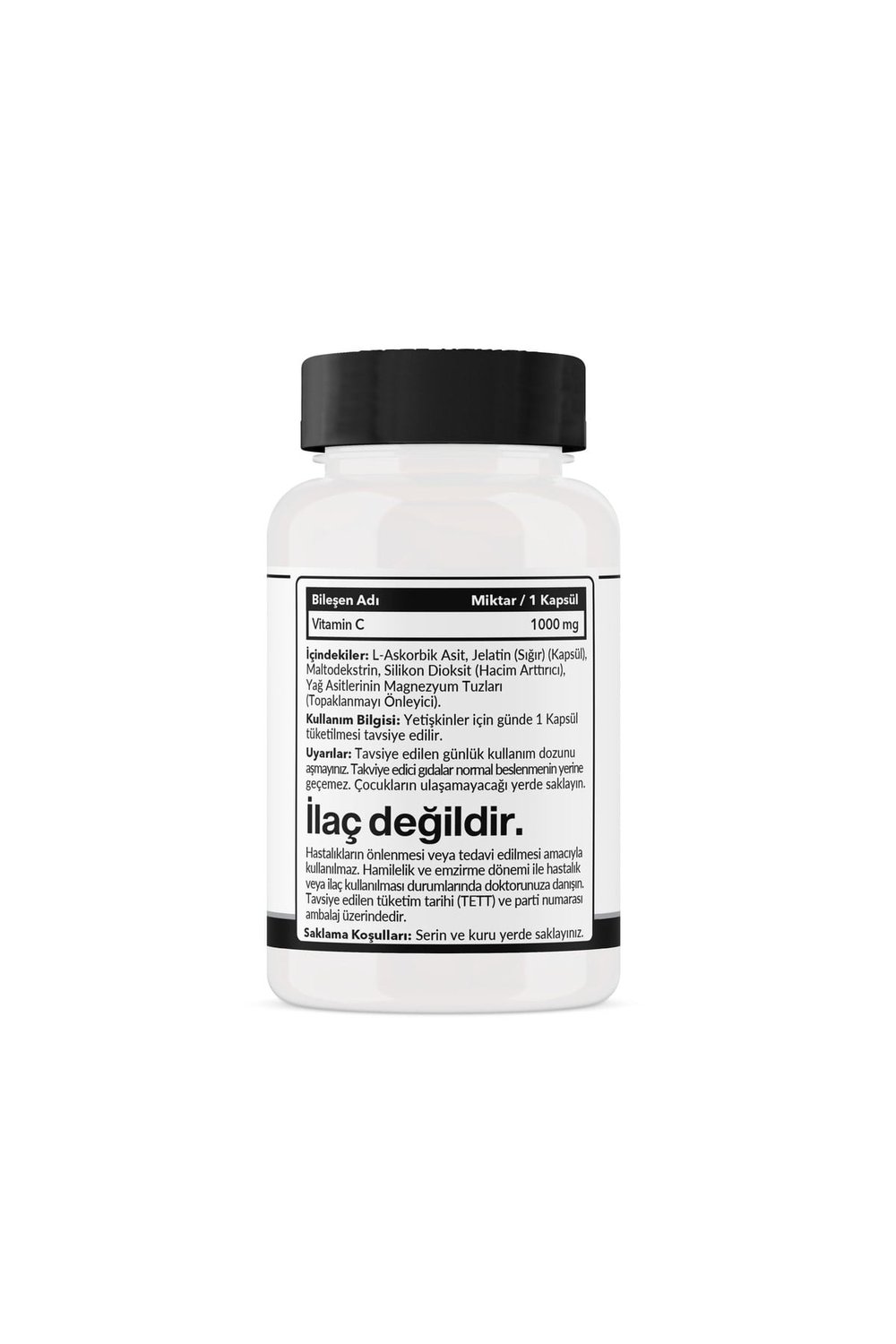 Vitamin C 60 Kapsül