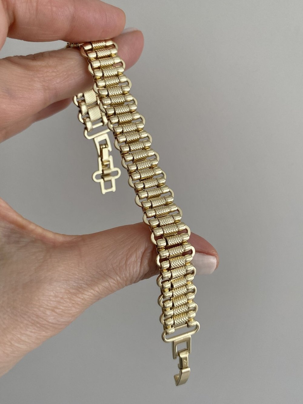Özel Seri Kalın Hasır Model Bileklik(17cm+ek)