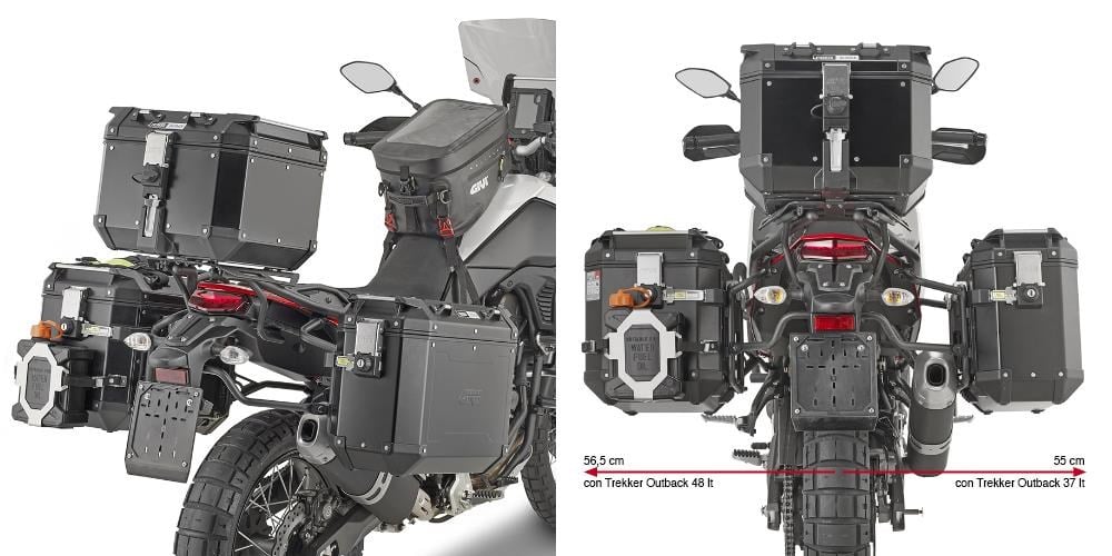 GIVI PLO2145CAM YAMAHA TENERE 700 (19-24) - TENERE 700 WORLD RAID (22-25) YAN ÇANTA TAŞIYICI