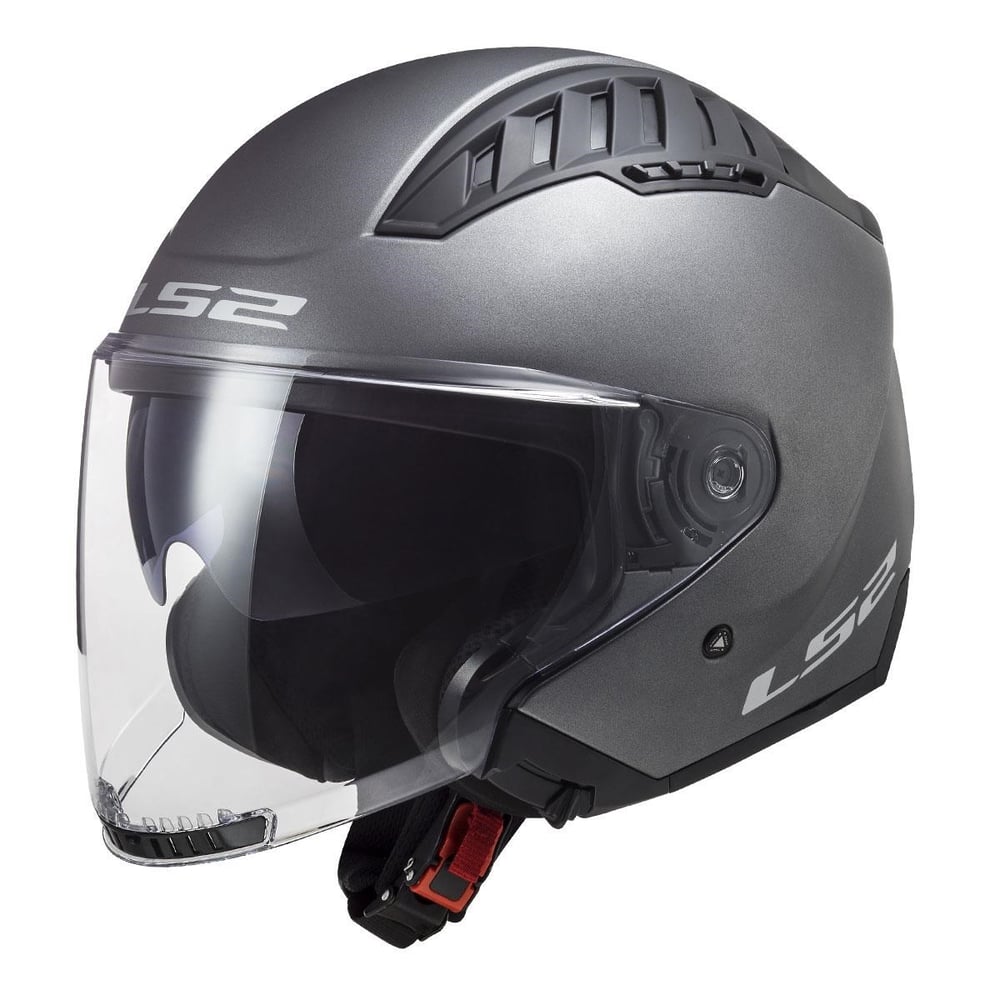 LS2 COPTER 2 MAT TITANIUM KASK