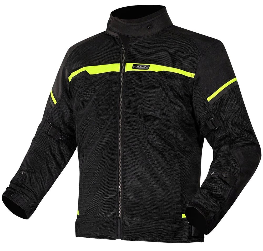 LS2 RIVA MONT YAZLIK SİYAH-NEON SARI