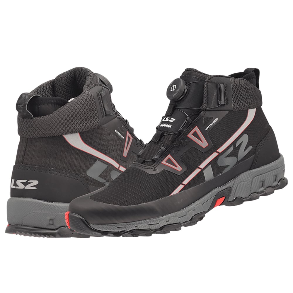 LS2 TREKKER WATERPROOF BOT SİYAH
