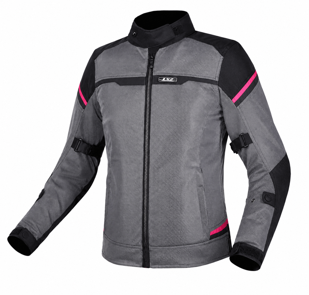 LS2 RIVA KADIN MONT SİYAH-GRİ-PEMBE