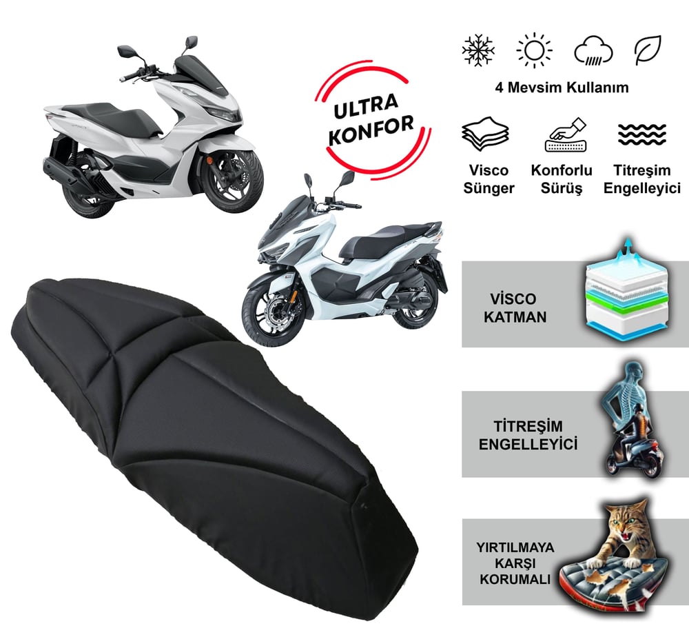 VEXO COMFORT SELE PEDİ HONDA PCX - SYM JET X