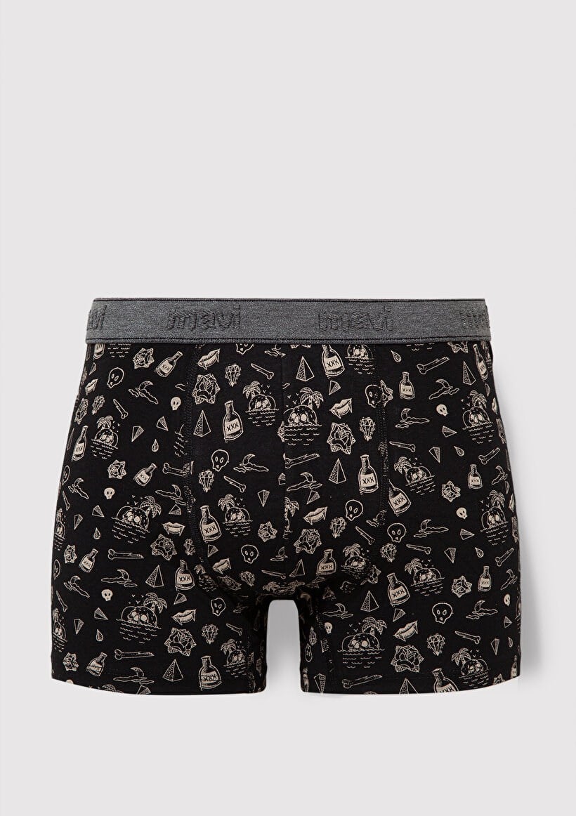 Mavi iC CAMASiRi Siyah Siyah Erkek Boxer M091719-900